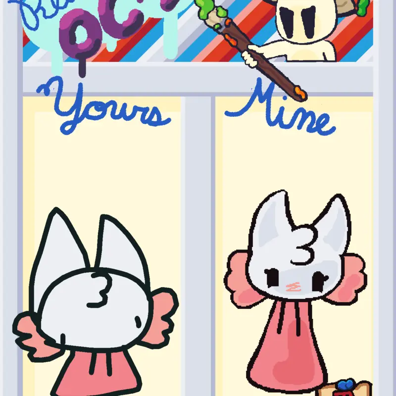 Redrawing OC's by @Pipsqueak
