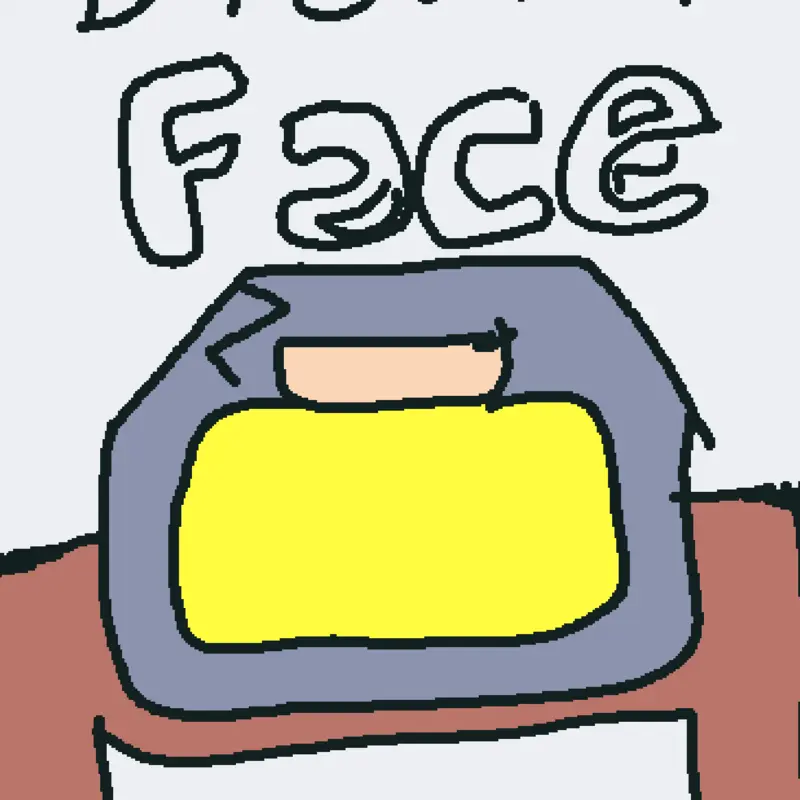 Tgr's draw my face by @Thegoatrock