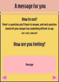 A message for you | Y21Q1's Stuff