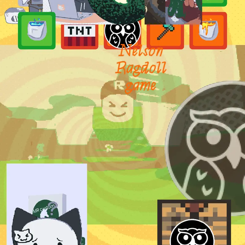 Caja de arena de nelson by @gatito_alien_XD