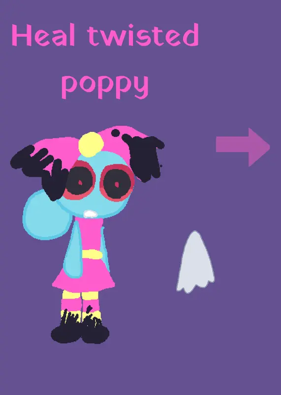 🧼🧽🔵heal twisted poppy🔵🧽🧼 by @Dhanne_lovescookiez