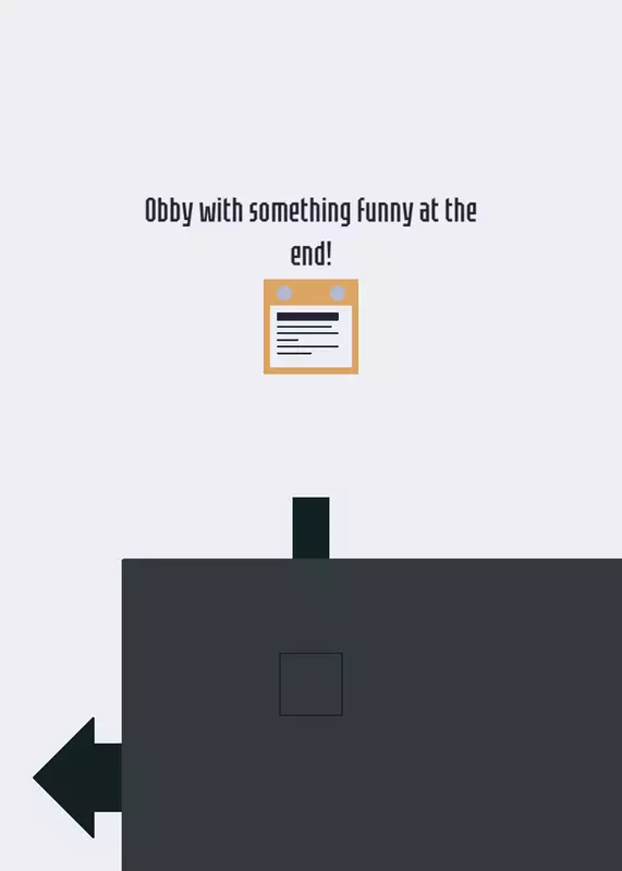 Obby with a funny thing at the end!!! by @Enepese
