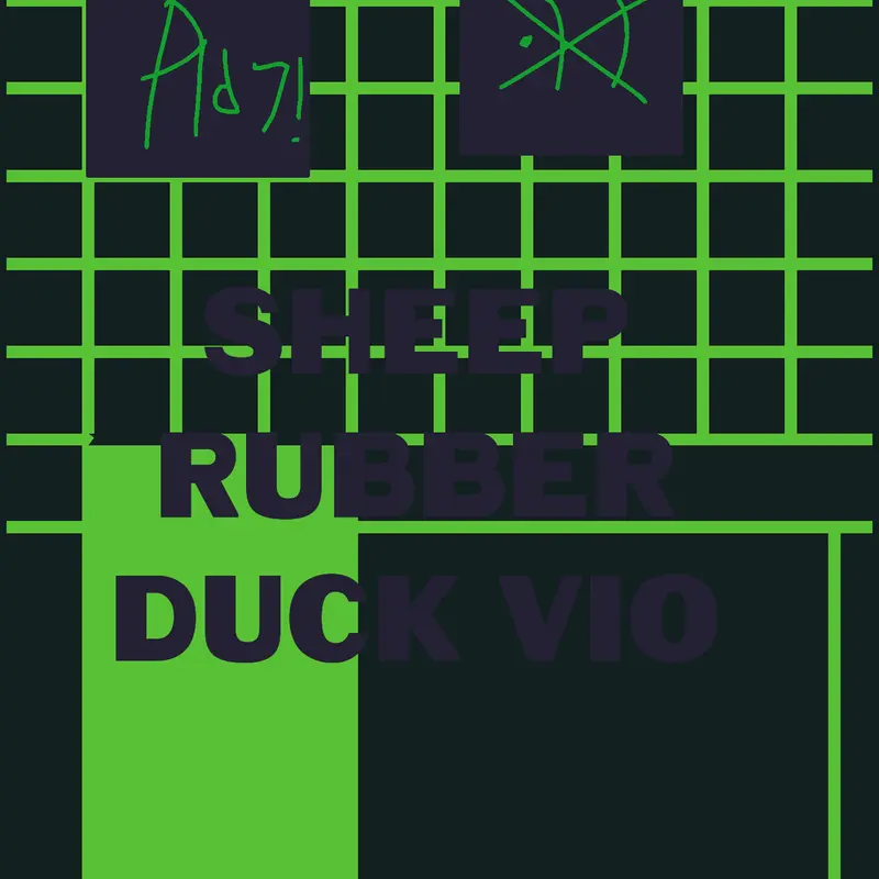 Sheep rubber duck Sulfur by @RFJgame