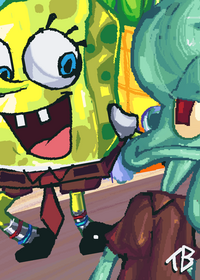 Mr Squidward fanart fanart