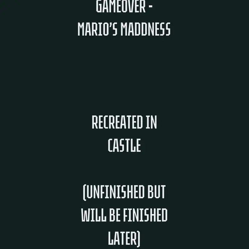 Game Over - Castle Remix by @zman_