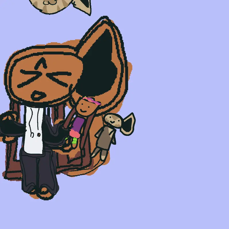 Dandys world dressup by @Looey_the_ballon1