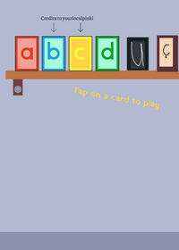 AlphaCards ABCD to U ç