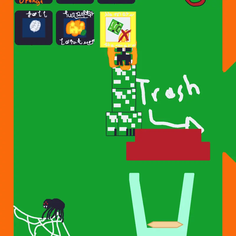 Creeper Ragdoll by @Lukie09