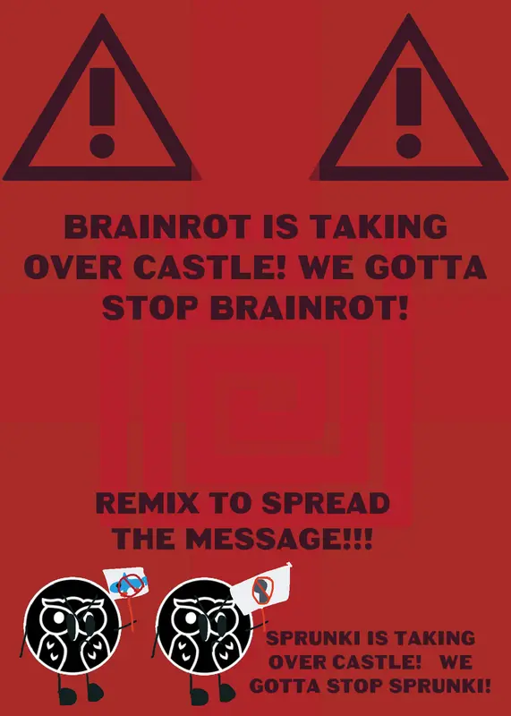 STOP BRAINROT!!!!!!!!!! by @Zircon_I_Hate_Brainrot