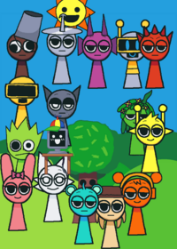 Sprunki incredible Characters!