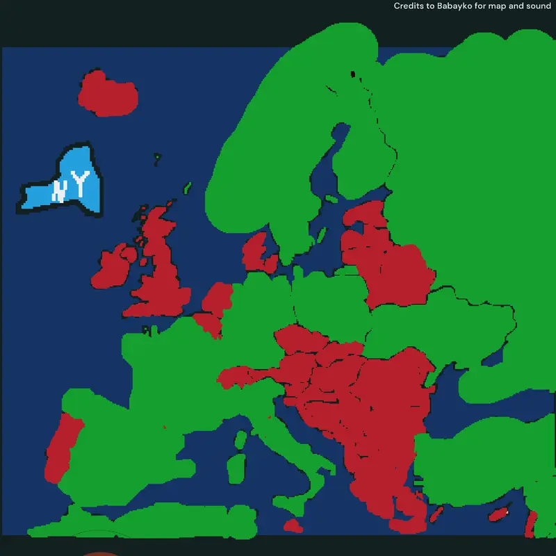 Europe Map by @Averymappings2