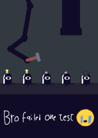Bro failed one test 😭