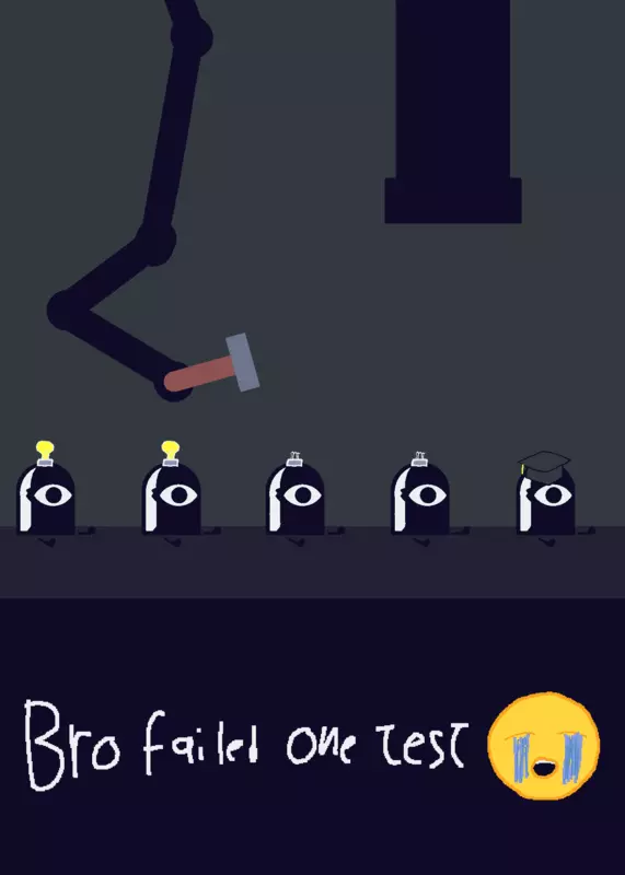 Bro failed one test 😭 by @AlbyHmmisback