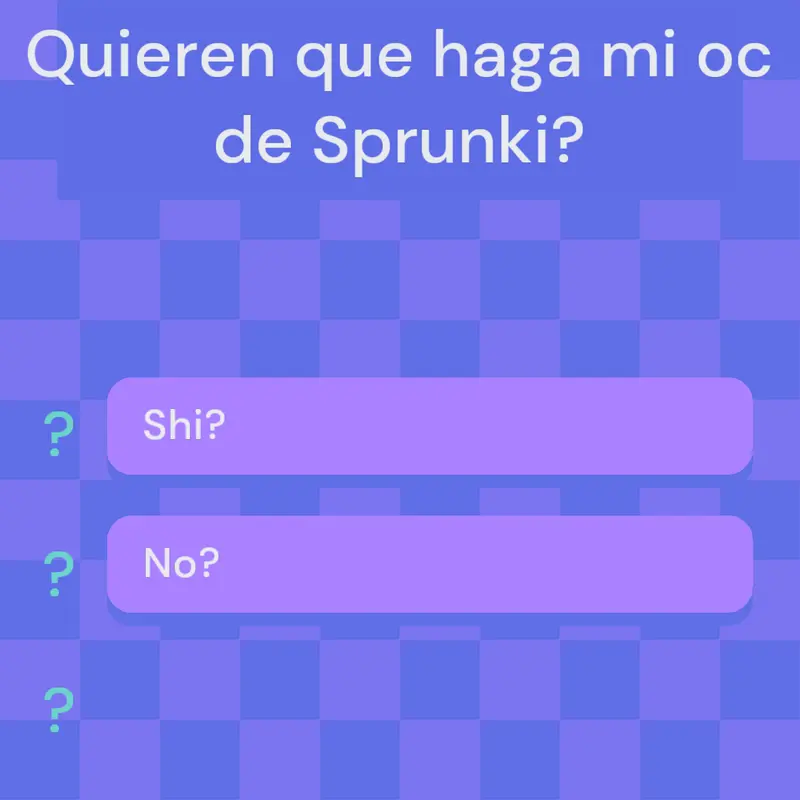 Sprunkiiii by @Walff