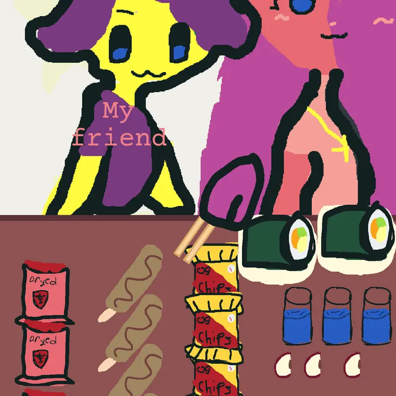 Food eating simulator (: by @remixqueen