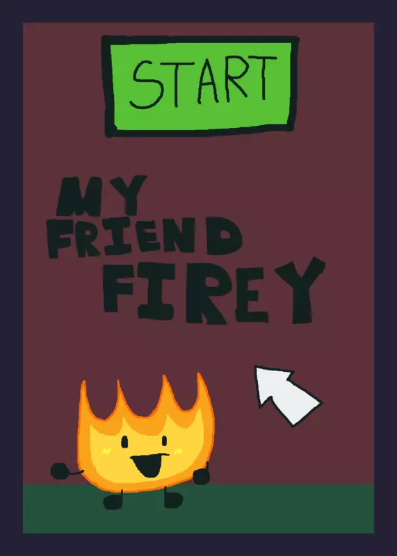 My Friend Firey by @CurlyJesterCastle