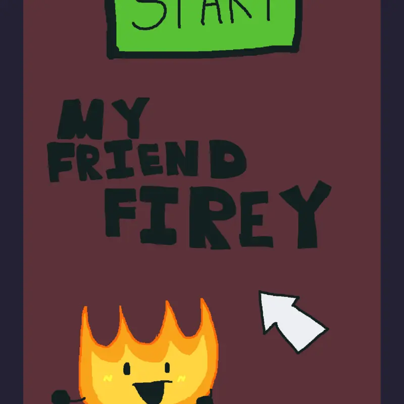 My Friend Firey by @CurlyJesterCastle