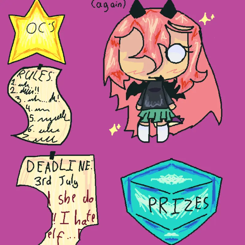 Fanart Contest by @PinkTeddyBear