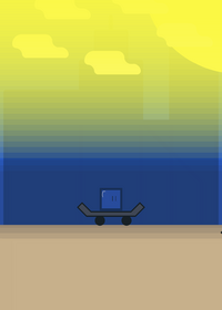 Skateboard-Cube