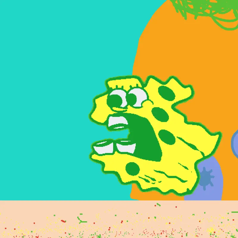 tralala SpongeBob by @SkullBear1official