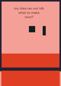 I have no ideas to make not phone game lmao