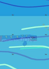 Monster infected whale
