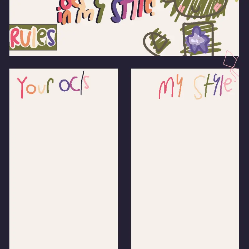 Drawing your oc by @KiwiBorbOfficial