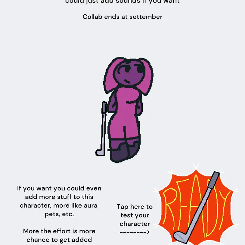 Oc golf animation by @Lidu_lidy