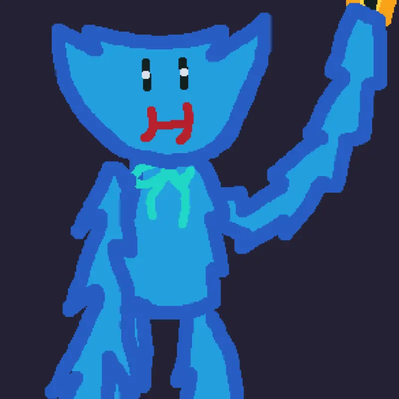 Bixo azul but its a killer by @EuSouCamera