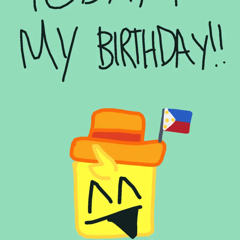 Today is my birthday!!! by @CameronTheArtist