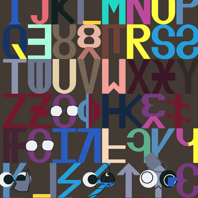 491 alphabet band by @Crain03laterledynasty