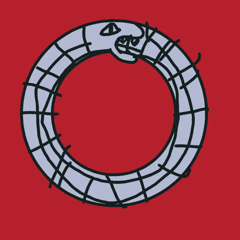 Snake by @patchwork_cat