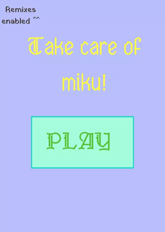 Take Care Of Miku ^^ by @SLEEPYCAT10