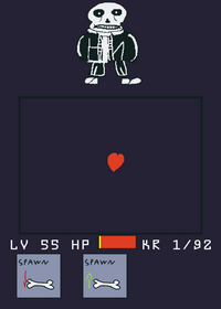 Undertale day 1 of remaking random popular...