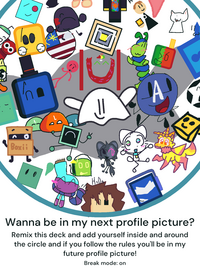 Wanna be in my next profile picture?