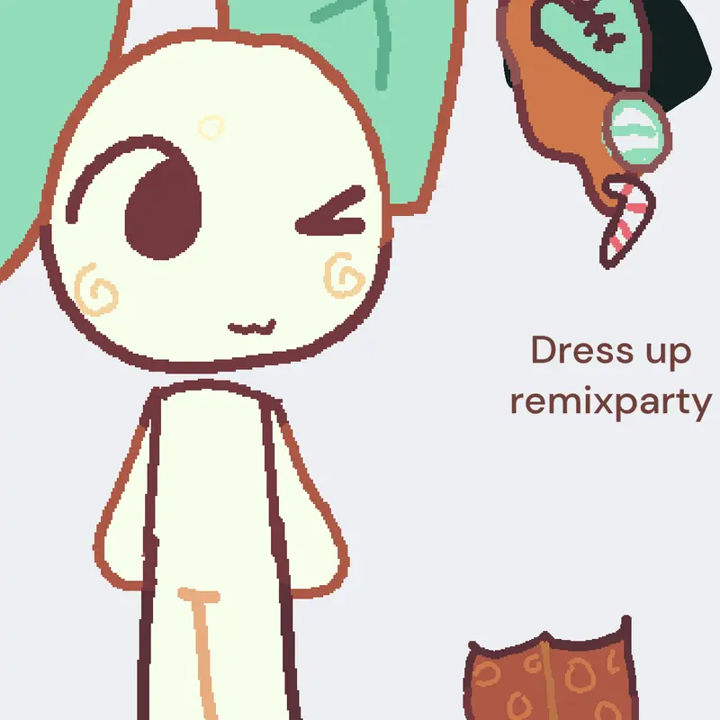 Dress up remixparty ocs Character by @squshie_yasmin