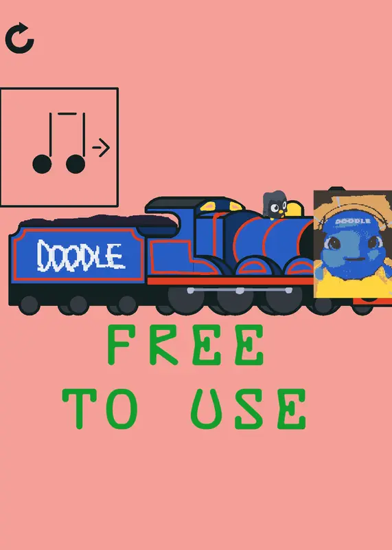 Doodle train by @amtrakfanUwU256