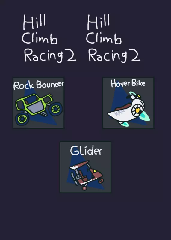 1.Rock Bouncer 2.Hoverbike 3.Gilder by @GuardiaFakhri57
