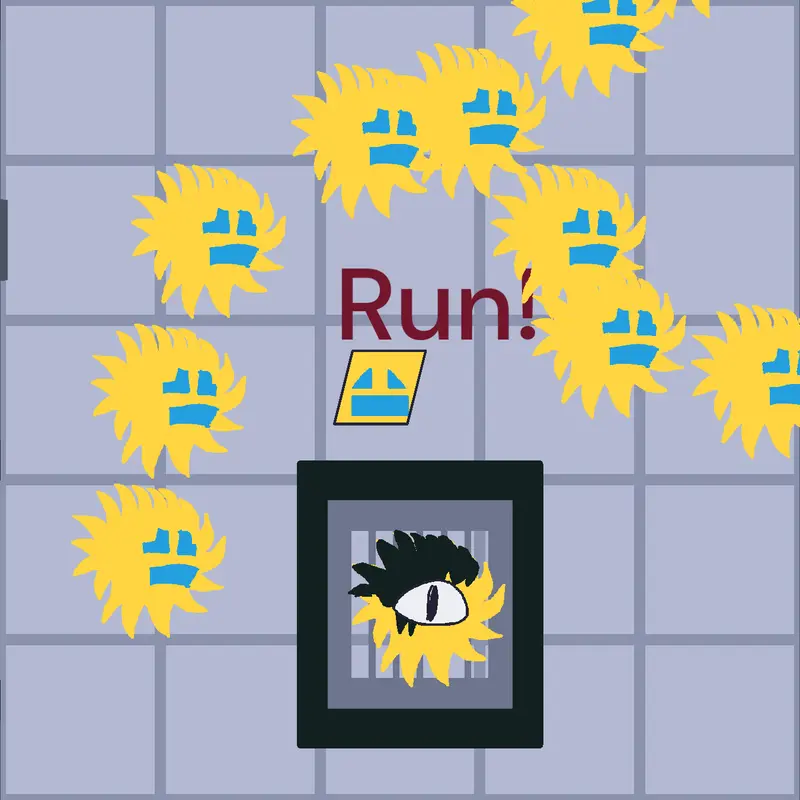 Escape from weirdcore faced icon by @noobpepol