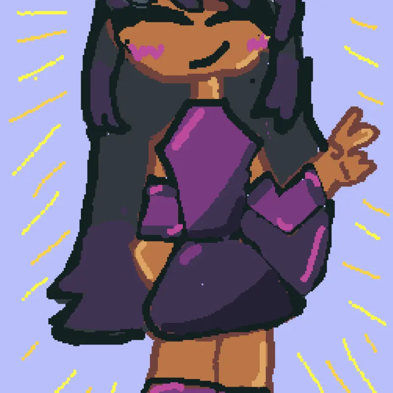 Drawing of My OC requested by my friend by @ElizabethMalik