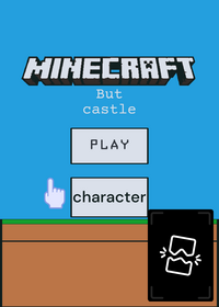 Minecraft but castle