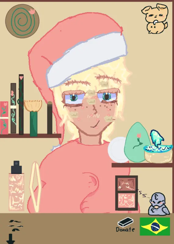 Make-up girl by @-_mhunne-_