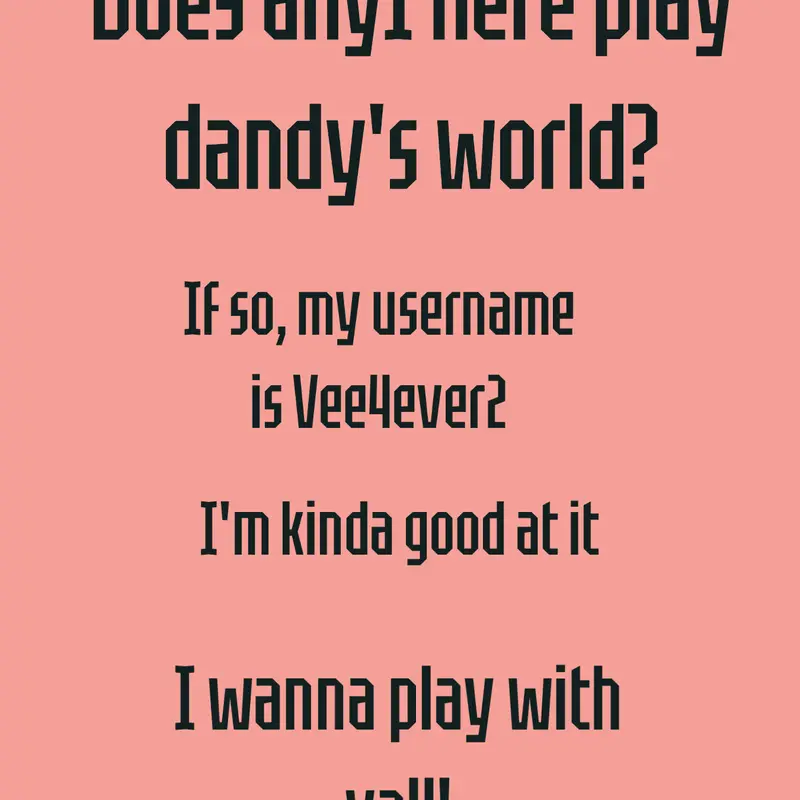 Game by @Artist4Vee1