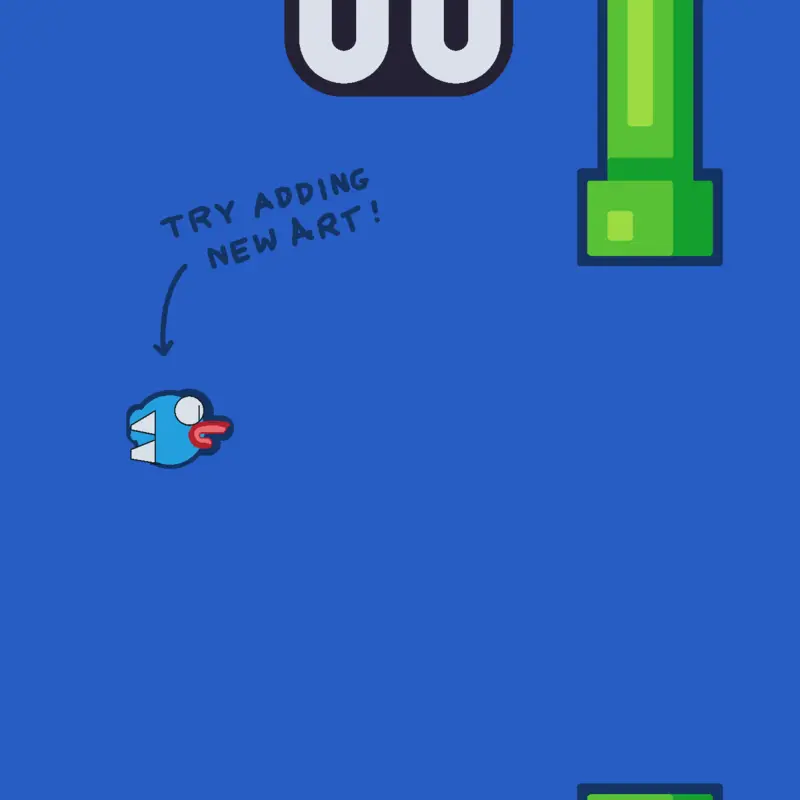flapy bird by @starts