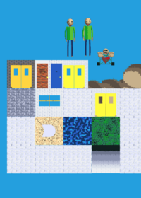 Baldi game Assets (free to use)
