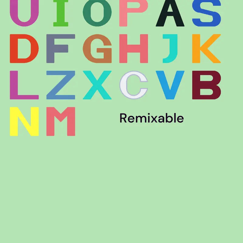 Alphabet Band but In QWERTY Order. by @seththysak