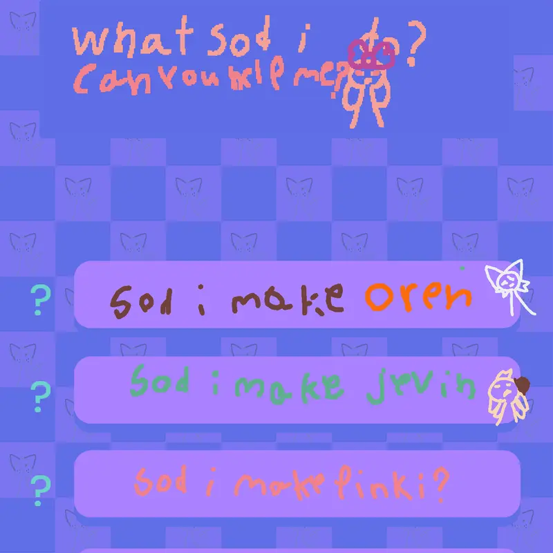 What can I do eheh? by @wowsprunki