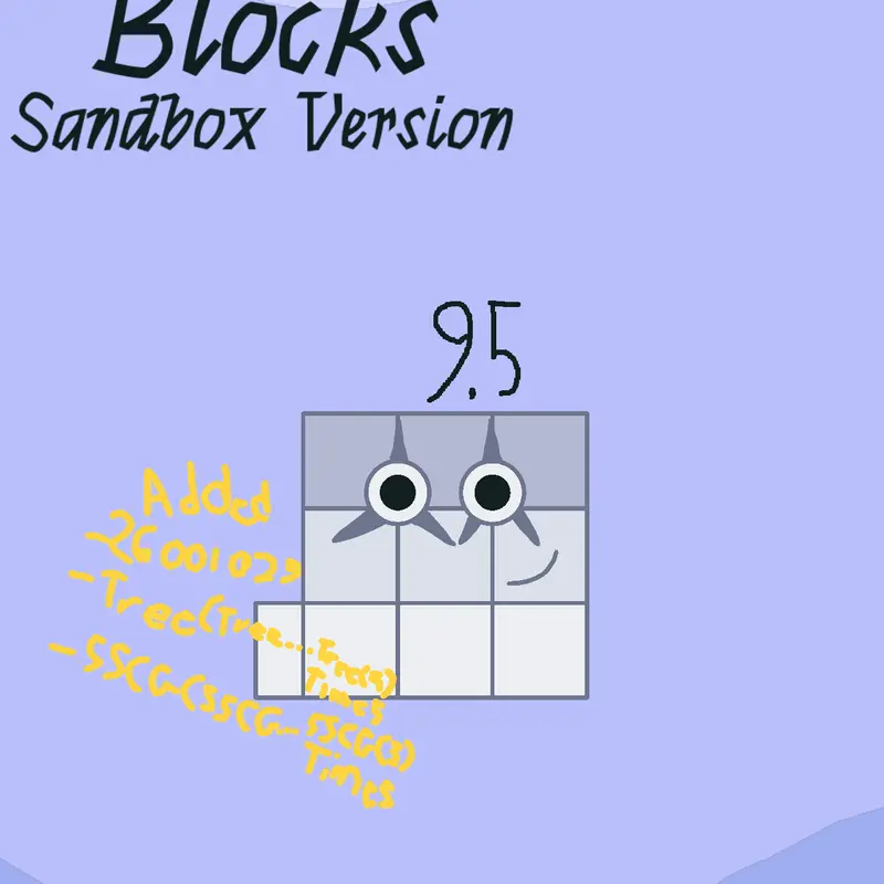 Numberblocks Sandbox Version 9.5 by @Numberblock362880