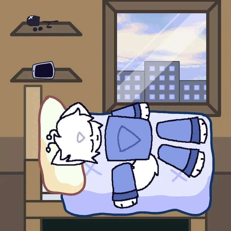 Sleeping be like by @Tom5_2