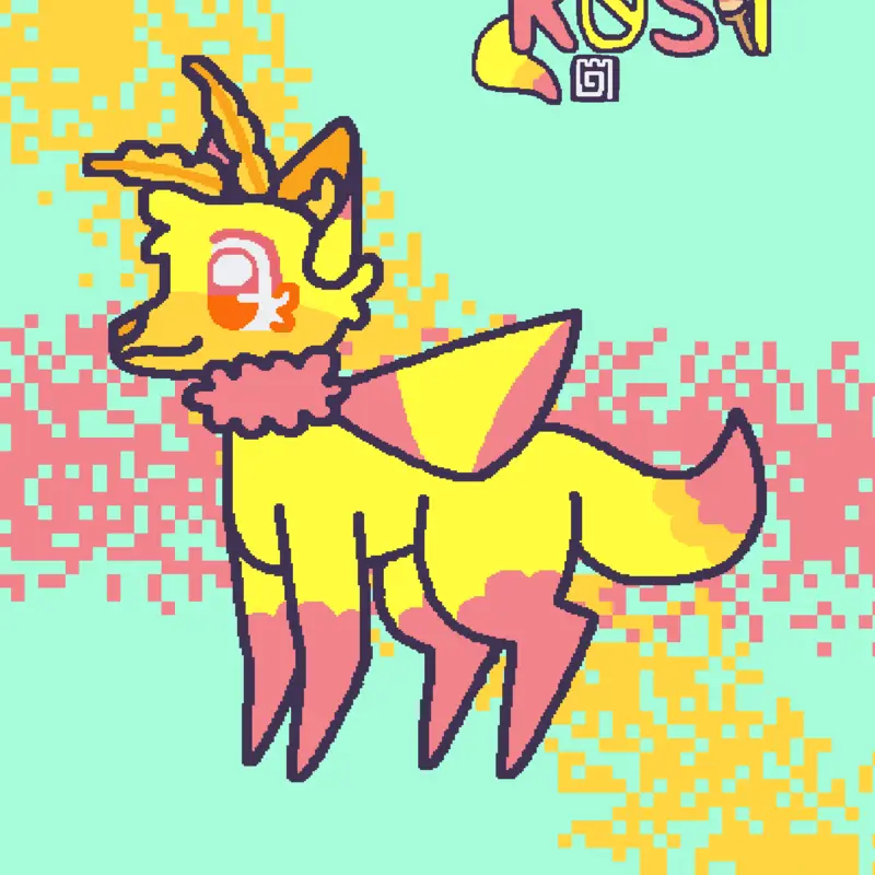 Rosy drawing remake by @R0SY